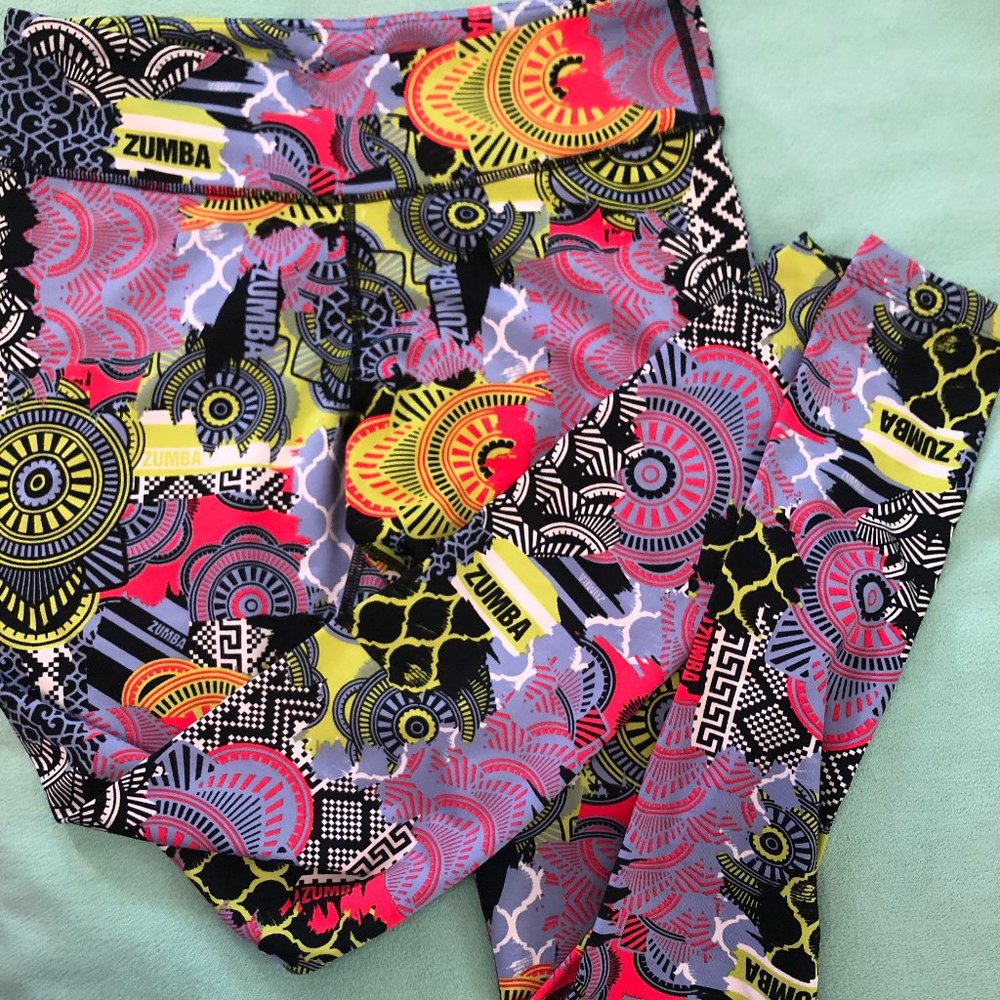 Zumba  Long Leggings Size Medium